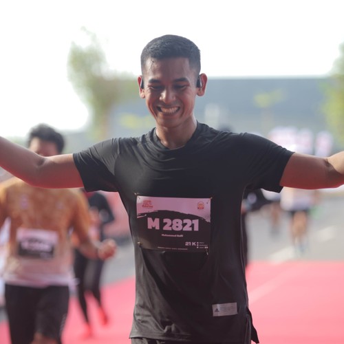 Race photo from KEDIRI HALF MARATHON 2026