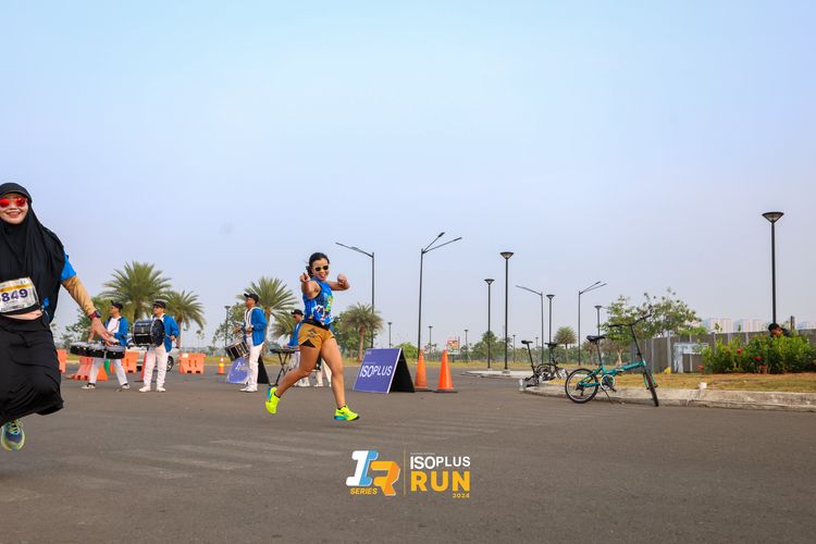 Race photo from ISOPlus Run 2024 Jakarta