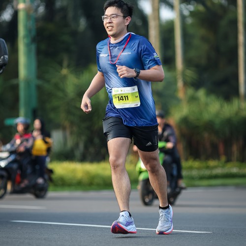 Race photo from BOGORUN 2026