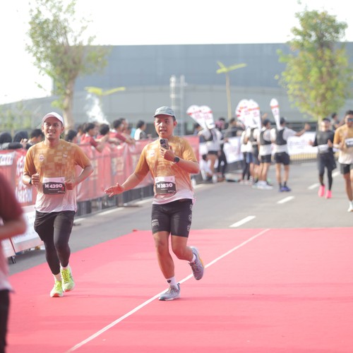 Race photo from KEDIRI HALF MARATHON 2026