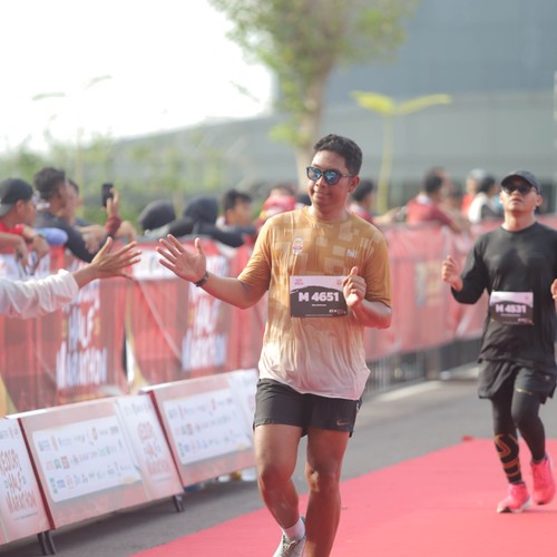 Race photo from KEDIRI HALF MARATHON 2026