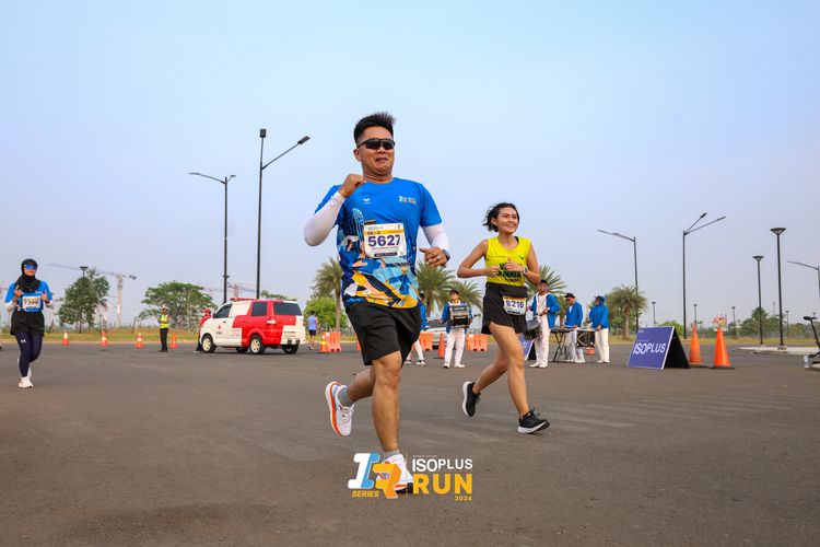 Race photo from ISOPlus Run 2024 Jakarta