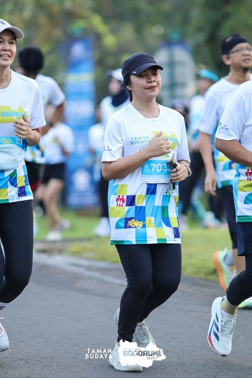 Race photo from Taman Budaya x BOGORUN 2025