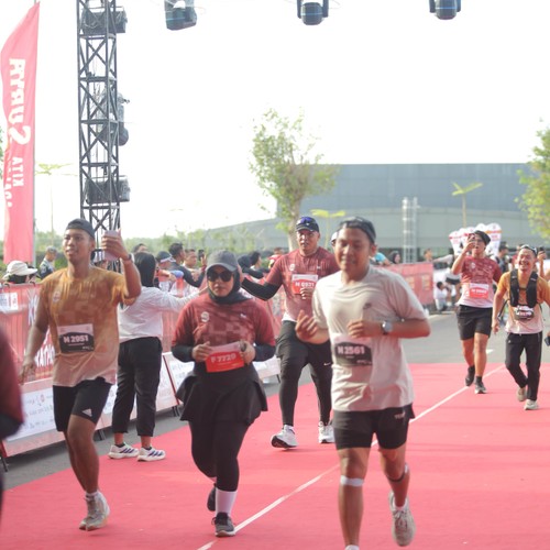 Race photo from KEDIRI HALF MARATHON 2026