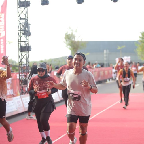 Race photo from KEDIRI HALF MARATHON 2026