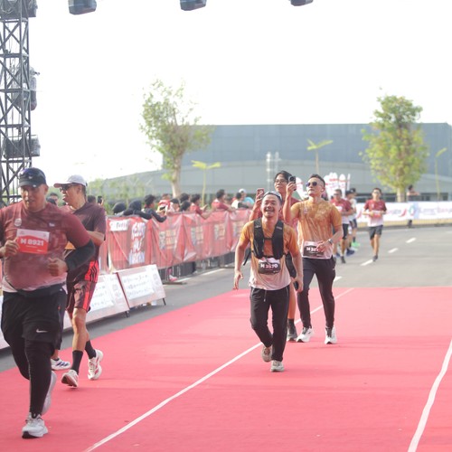 Race photo from KEDIRI HALF MARATHON 2026