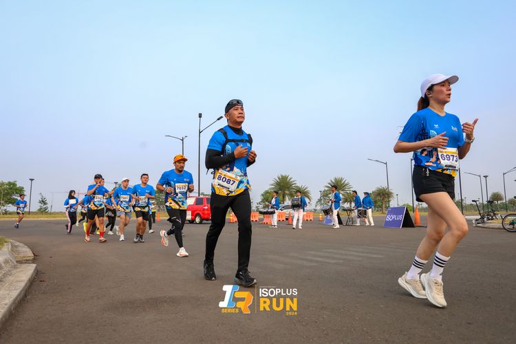 Race photo from ISOPlus Run 2024 Jakarta