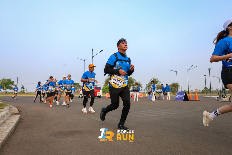 Race photo from ISOPlus Run 2024 Jakarta