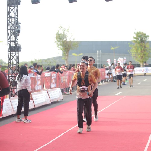 Race photo from KEDIRI HALF MARATHON 2026