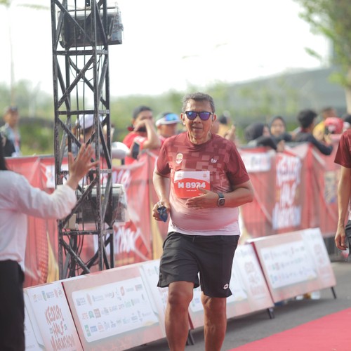 Race photo from KEDIRI HALF MARATHON 2026