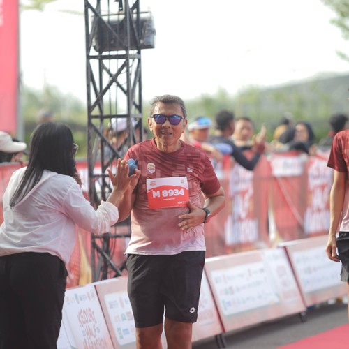 Race photo from KEDIRI HALF MARATHON 2026