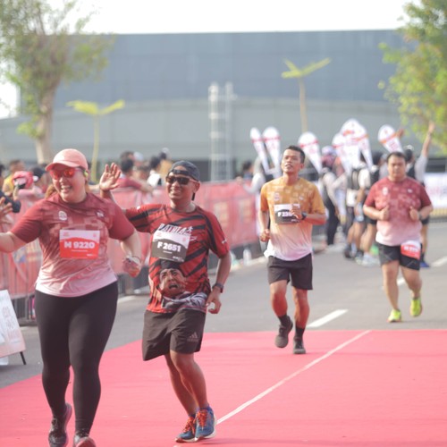 Race photo from KEDIRI HALF MARATHON 2026