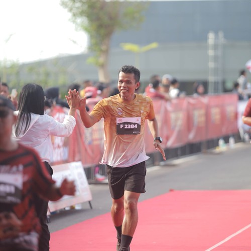 Race photo from KEDIRI HALF MARATHON 2026