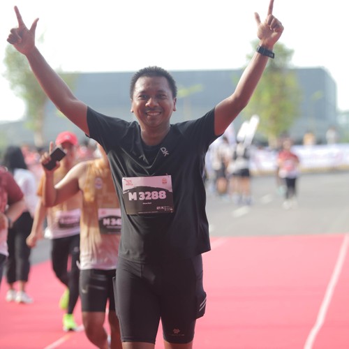 Race photo from KEDIRI HALF MARATHON 2026