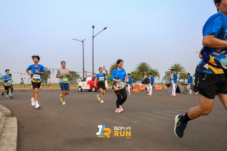 Race photo from ISOPlus Run 2024 Jakarta