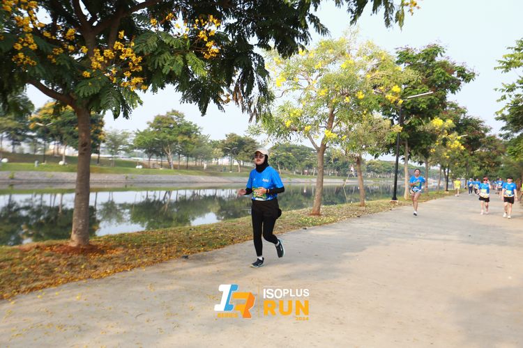 Race photo from ISOPlus Run 2024 Jakarta