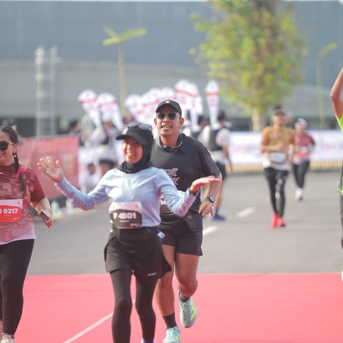 Race photo from KEDIRI HALF MARATHON 2026