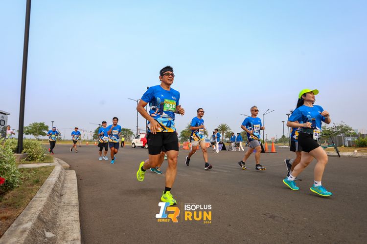 Race photo from ISOPlus Run 2024 Jakarta
