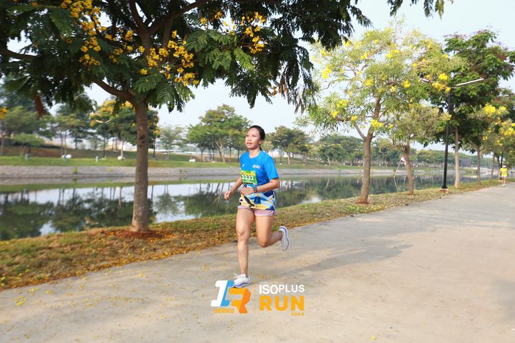 Race photo from ISOPlus Run 2024 Jakarta