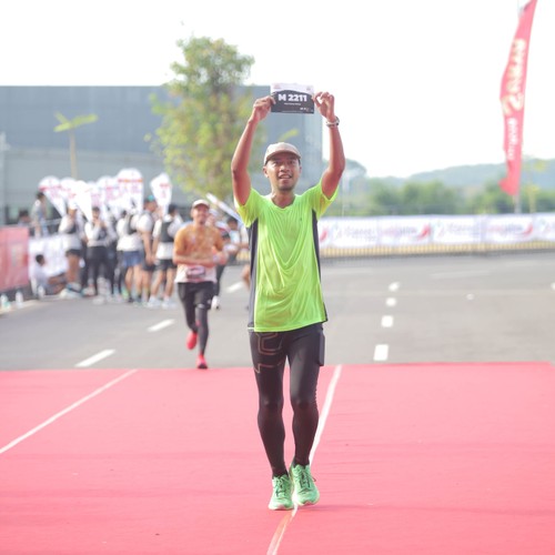 Race photo from KEDIRI HALF MARATHON 2026