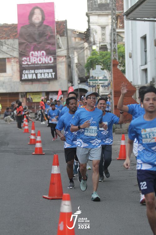 Race photo from Jabar Run 10K 2024