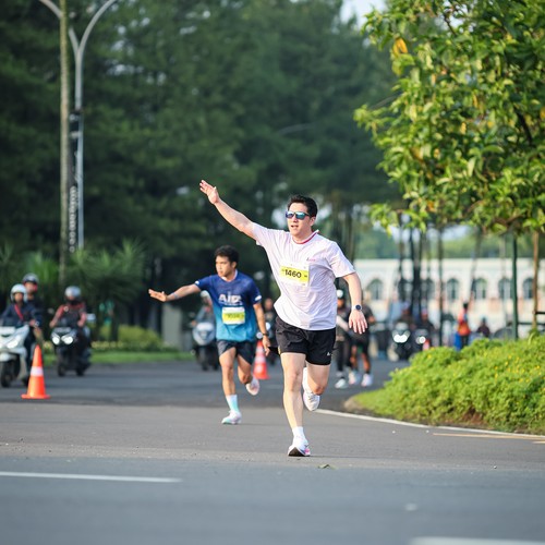 Race photo from BOGORUN 2026