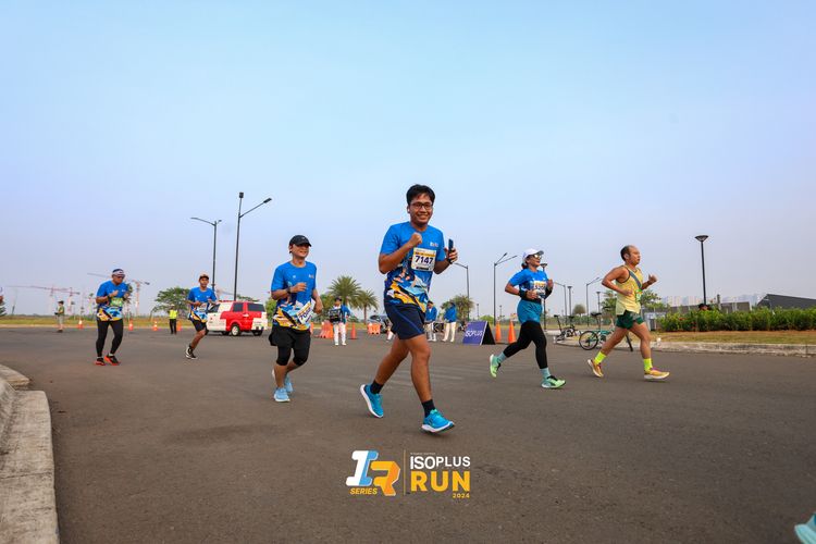 Race photo from ISOPlus Run 2024 Jakarta