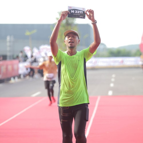 Race photo from KEDIRI HALF MARATHON 2026