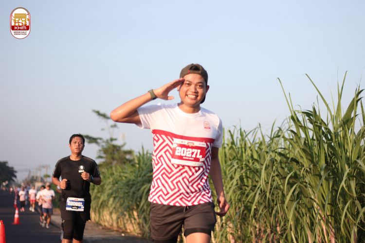 Race photo from Kediri Half Marathon 2024