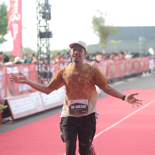 Race photo from KEDIRI HALF MARATHON 2026