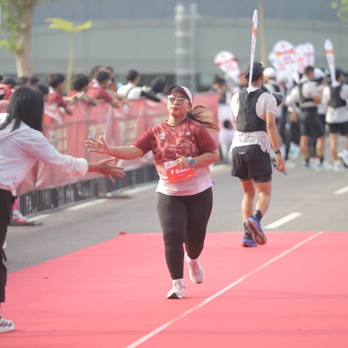 Race photo from KEDIRI HALF MARATHON 2026