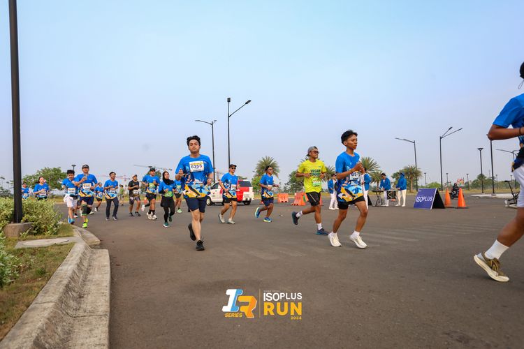 Race photo from ISOPlus Run 2024 Jakarta