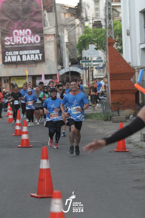 Race photo from Jabar Run 10K 2024