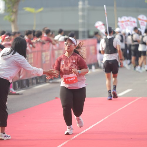Race photo from KEDIRI HALF MARATHON 2026