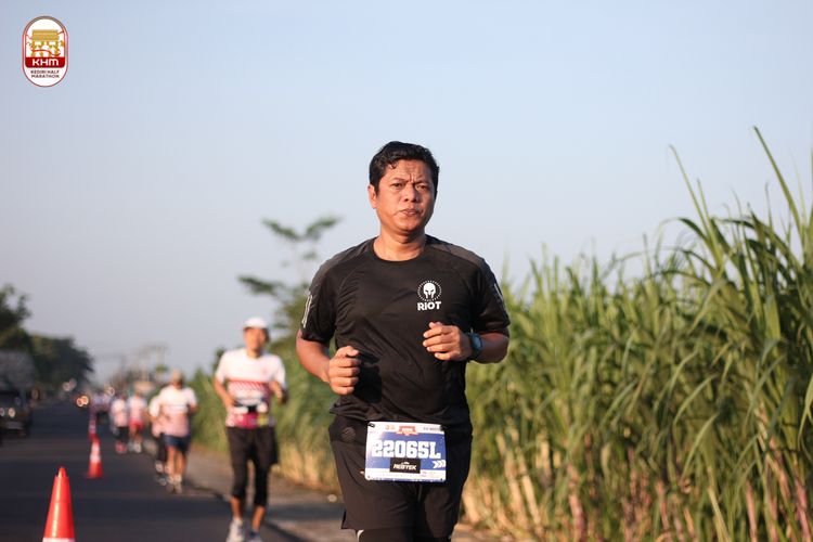 Race photo from Kediri Half Marathon 2024