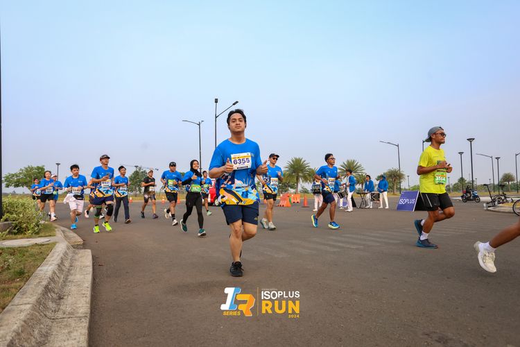 Race photo from ISOPlus Run 2024 Jakarta