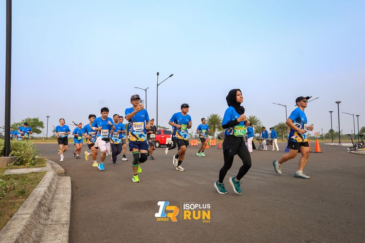 Race photo from ISOPlus Run 2024 Jakarta