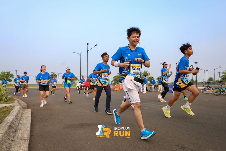 Race photo from ISOPlus Run 2024 Jakarta