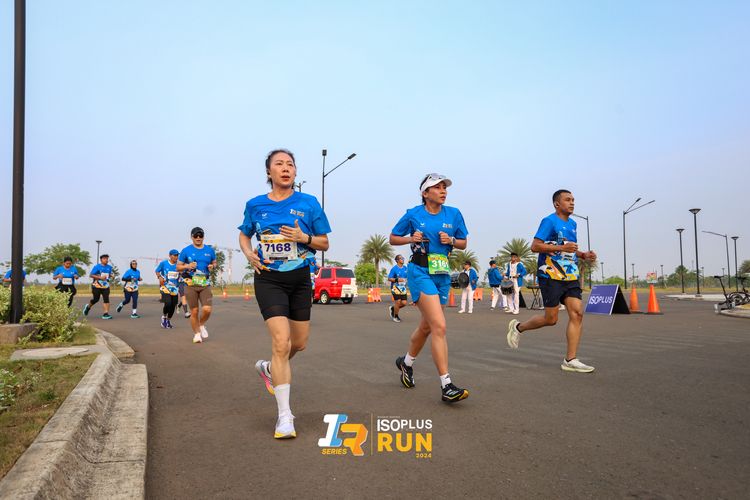 Race photo from ISOPlus Run 2024 Jakarta