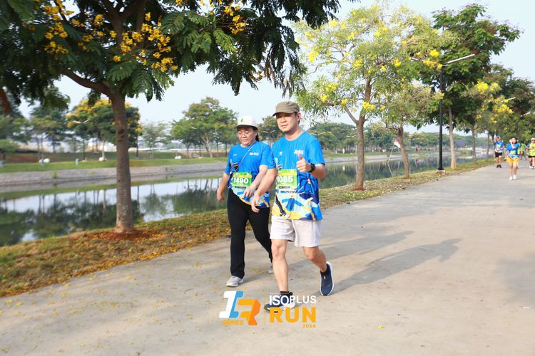 Race photo from ISOPlus Run 2024 Jakarta