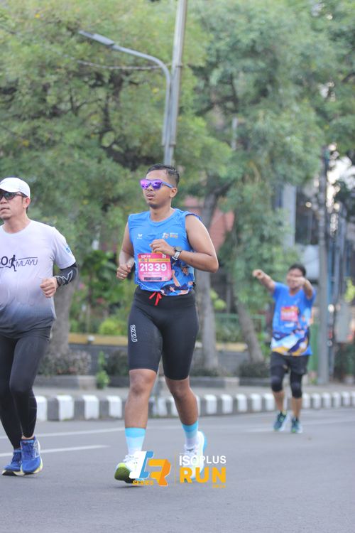 Race photo from Isoplus Run 2024 Surabaya