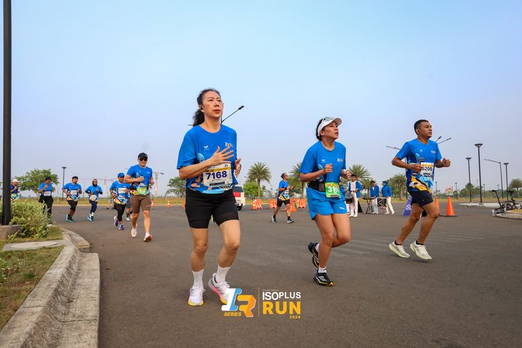 Race photo from ISOPlus Run 2024 Jakarta
