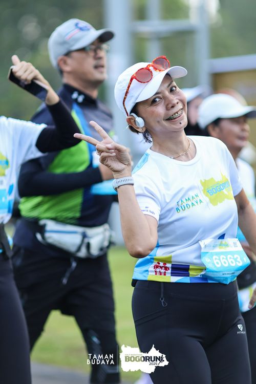 Race photo from Taman Budaya x BOGORUN 2025