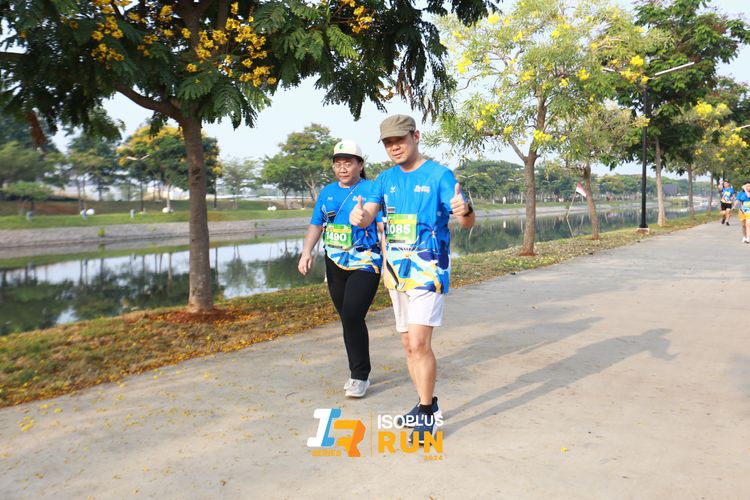 Race photo from ISOPlus Run 2024 Jakarta