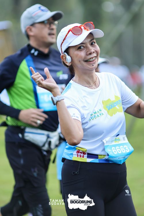 Race photo from Taman Budaya x BOGORUN 2025