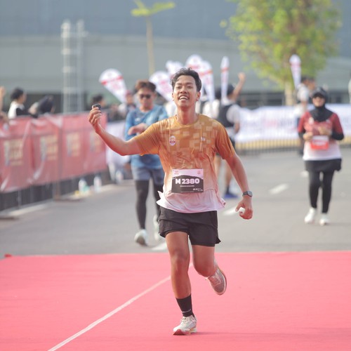 Race photo from KEDIRI HALF MARATHON 2026