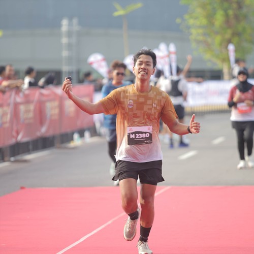 Race photo from KEDIRI HALF MARATHON 2026