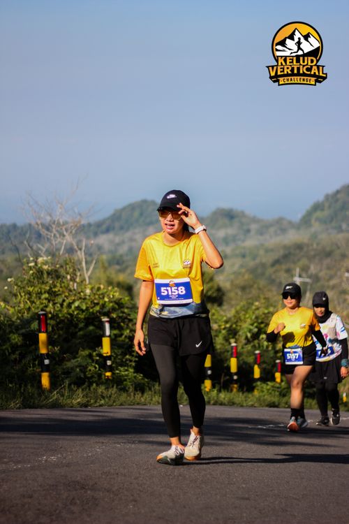 Race photo from Kelud Vertical Challenge 2024