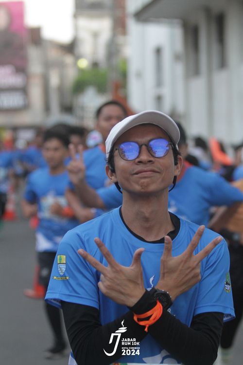 Race photo from Jabar Run 10K 2024
