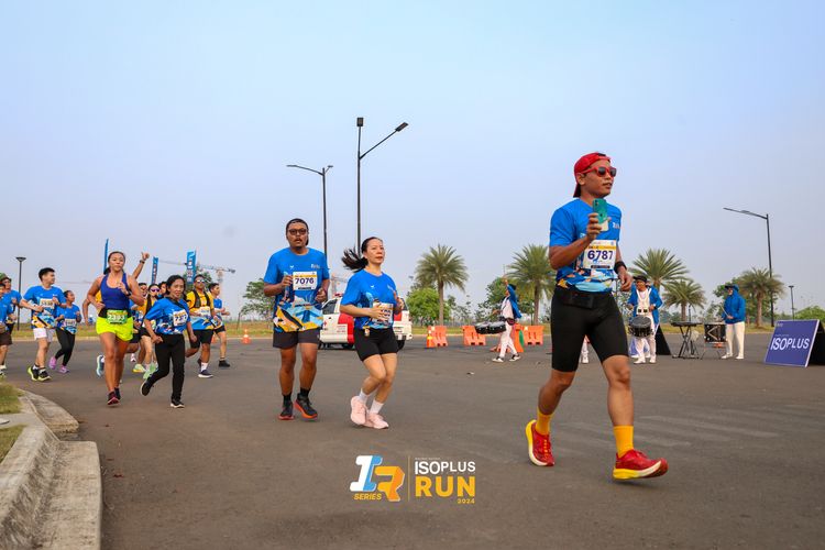Race photo from ISOPlus Run 2024 Jakarta